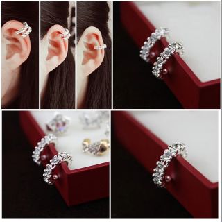 ต่างหูแบบหนีบคริสตัล • Crystal Ear cuff