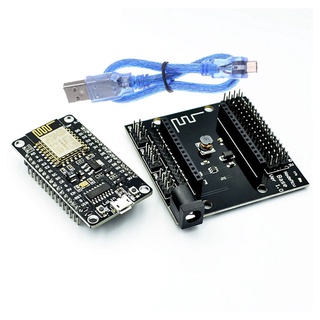 โมดูลอินเตอร์เน็ตไร้สาย Nodemcu V3 Ch340 Lua Wifi Esp8266 พร้อมเสาอากาศและเสาอากาศสําหรับ Arduino