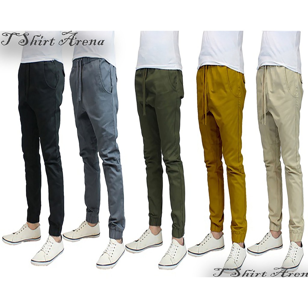 Jogger Pant Unisex Jogger Pant ผ้าฝ้าย Slim Fit Jogger กางเกงผู้ใหญ่ Lelaki Perempuan Jogger เสนอ