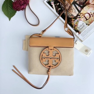 แท้💯🇺🇸 Tory Burch สะพายข้าง MILLER CANVAS CROSSBODY