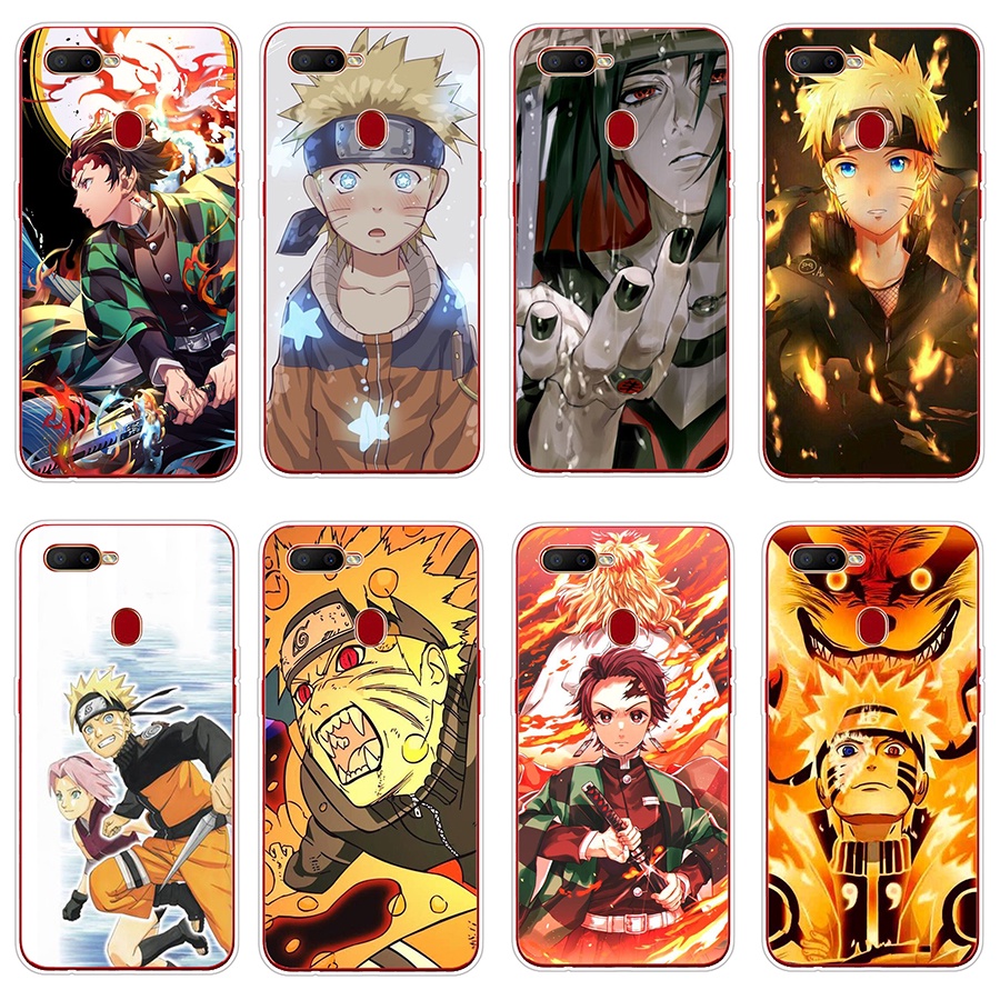 Oppo A5s A3s Oppo A39 A52 A31 A37 สําหรับ 5Ss อะนิเมะนารูโตะกรณี TPU ซิลิคอนอ่อนเกราะป้องกันเคสโทรศั