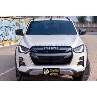 ตัวอักษรฝากระโปรงหน้ารถ ISUZU D-MAX V-CROSS SPORT