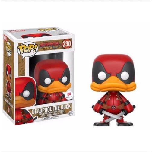 FUNKO POP Marvels The Avengers Deadpool 2 doll Deadpool duck cos funko ปรากฏอภินิหารเวนเจอร์ส Deadpool 2 ตุ๊กตา Deadpoo