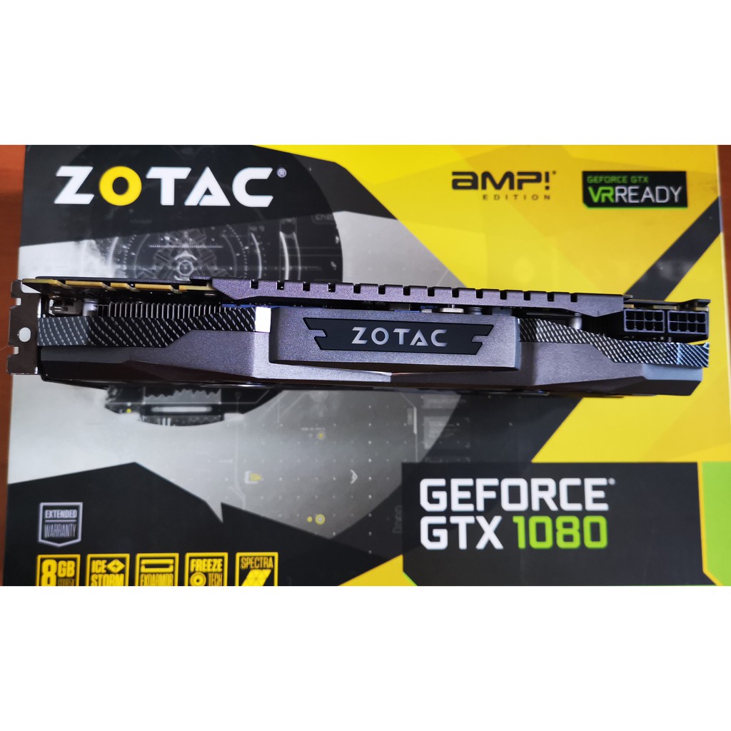 [มือสอง] ZOTAC GeForce® GTX 1080 AMP Edition 8GB ประกันหมดธันวา 2563