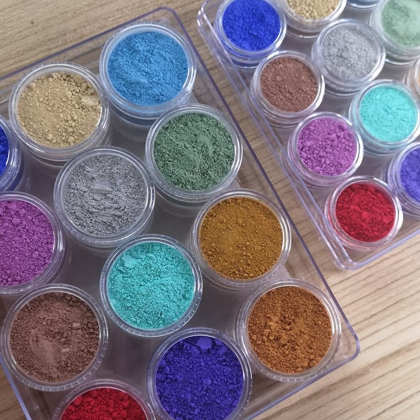 Pigment สีม่วง Pigment Violet PV23 Non-Toxic พิกเมนต์สำหรับทำสีน้ำ สี ...