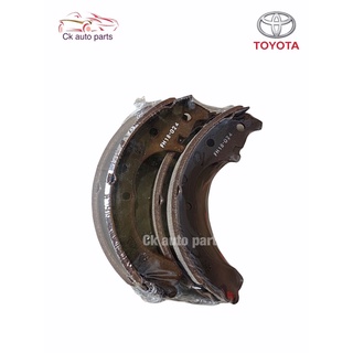 ก้ามเบรค ผ้าเบรค ดรั๊มเบรค หลัง โตโยต้า โคโรลล่า เคอี20-70, Toyota Corolla KE20, KE70 rear brake shoes