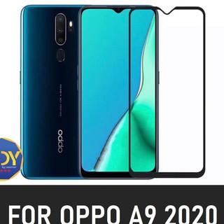 Enyx ฟิล์มกระจกเต็มจอ Oppo A5/ A9 (2020) Black ทัสกรีนลื่น  รับประกันของแท้ 100%