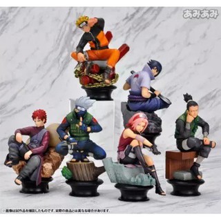 แอคชั่นฟิกเกอร์ สไตล์อนิเมะ Naruto Gaara Kakashi Sakura Uzumaki Hatake ขนาด 9 ซม.