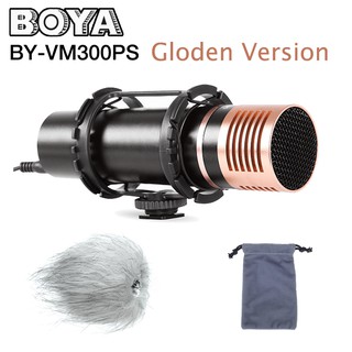 Microphone BOYA BY-VM300PS Gloden Version Broadcast Quality Stereo