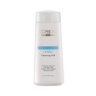 LOreal Gentle Cleansing Milk 200 ml. ลอรีอัล ปารีส เจนเทิล เคลนซิ่ง มิลค์ 200 มล.