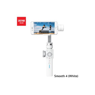 Zhiyun Smooth 4 (White) ไม้กันสั่น 3 แกนสำหรับมือถือสมาร์ทโฟน - รับประกันศูนย์ 1 ปี