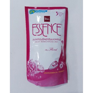 Essence Floral เอสเซ้นซ์  สีชมพู กลิ่นฟลอรัล น้ำยารีดผ้าเรียบ ขนาด 500ml/ถุง แพ็คละ3ถุง ยกแพ็ค 3ถุง