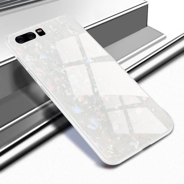 Huawei P9 case  blink back tempered glass hard