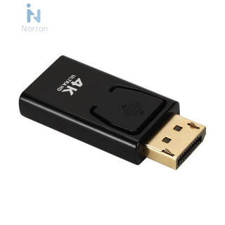 อะแดปเตอร์แปลง Dp To Hdmi สําหรับ Pc Tv Displayport Male To 4k