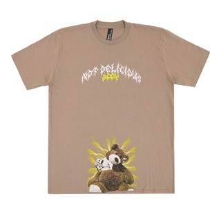 เสื้อยืด พิมพ์ลายหมี DOLLAR TEDDY BEAR BROWN โอเวอร์ไซซ์