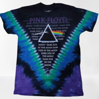 เสื้อยืดLiquidblue มัดย้อมวี วงPinkfloyd ลิขสิทธิ์แท้