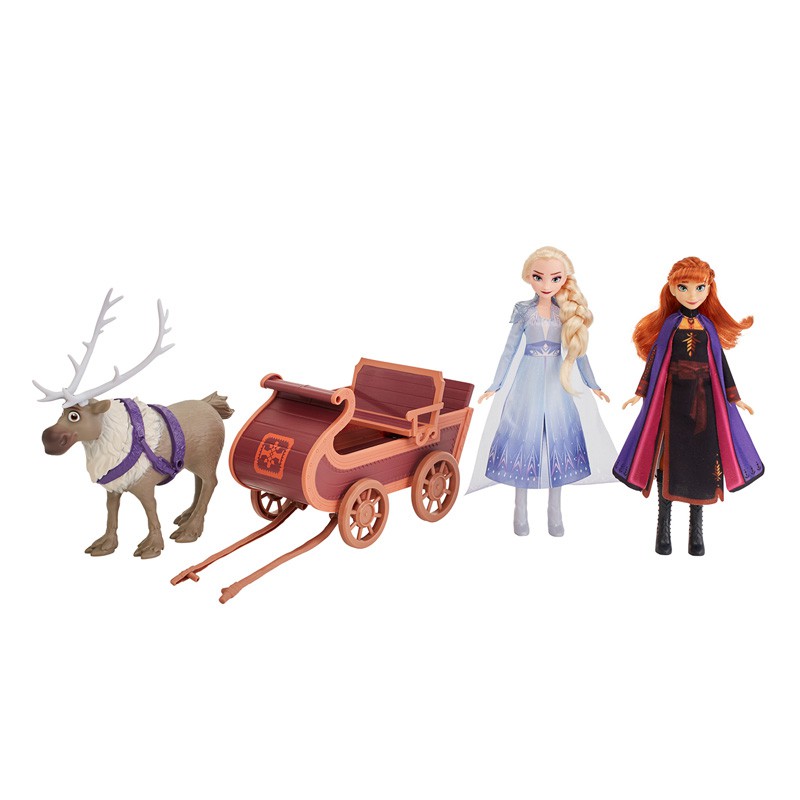 frozen doll set with sleigh