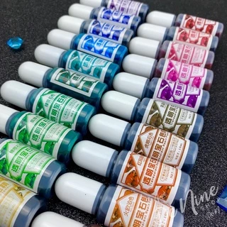 พร้อมส่ง!! สีผสมเรซิ่น สีใส คุณภาพดี ติดทนไม่ซีดเร็ว รุ่นอัญมณี (03RS004)