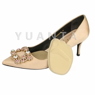 แผ่นรองจมูกเท้า รองพื้นรองเท้าครึ่งขนาด แผ่นรองฝ่าเท้า ส้นสูง half size insole