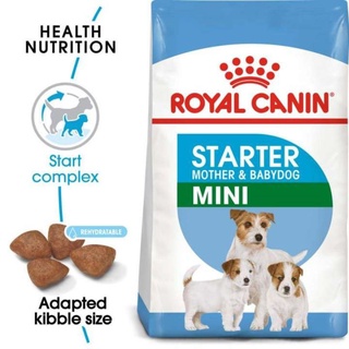 Royal canin Mini Starter Mother &amp; Baby Dog อาหารสุนัขแม่และลูกสุนัข ขนาดเล็ก