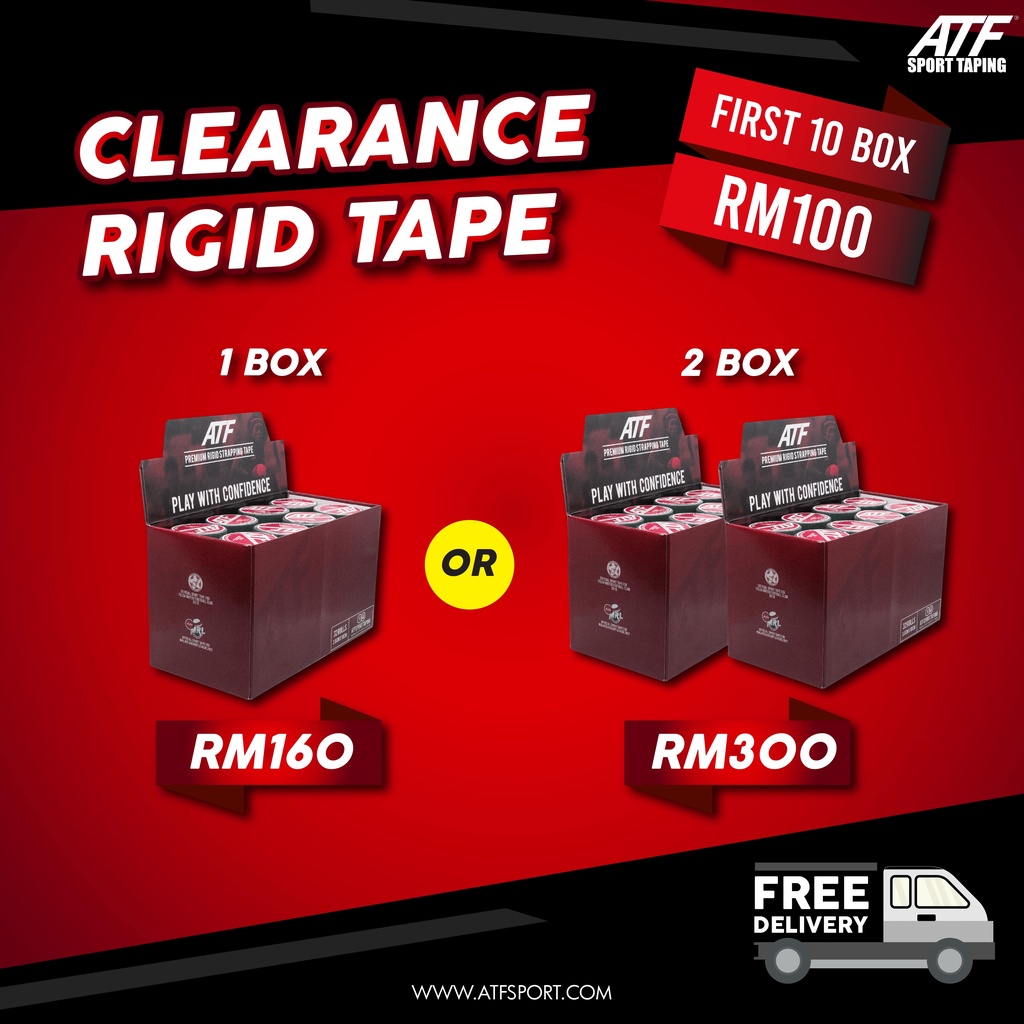 Clearance Straping Sport Tape 3.5cm x 10m โดย ATF SPORT TAPING