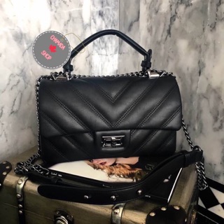 🛍ทางร้าน  ได้กระเป๋า จากแบรกระเป๋าKEEP (shoulder coco chain handbag)