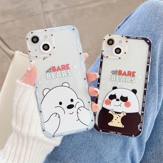 เคส iphone 14 pro max 14 PLUS 14PRO 14PROMAX แพนด้า หมีขั้วโลก น่ารัก ใส นิ่ม เคสป้องกัน