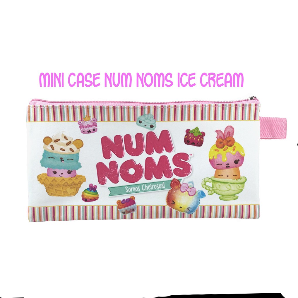 Mini Case Num Noms Ice Cream เครื่องเขียน Organizer Case กล่องดินสอ Travelling Organizer