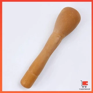 YT ครก ครกตำน้ำพริก แบบพกพา ครกพลาสติก ลายไม้ Manual garlic grinder