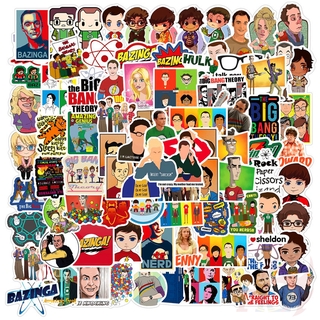 100Pcs/Set ❉ The Big Bang Theory - CBS TV Show TBBT สติ๊กเกอร์ ❉ DIY Fashion Waterproof Doodle Decals สติ๊กเกอร์