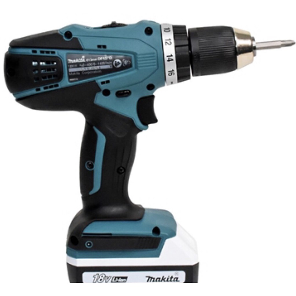 SALE ! สว่านไขควงไร้สาย 18โวลต์ MAKITA รุ่น DF457DWEพร้อมแบต1ก้อน