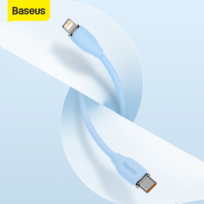 Baseus 20W cable Jelly Series Fast Charge Data Cable 1.2m Mobile Phone Cable