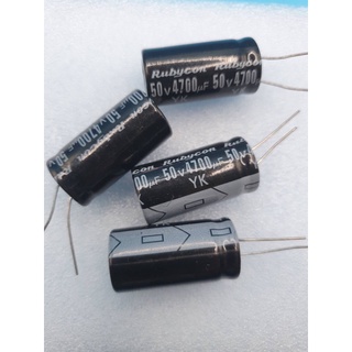 capacitor 4700uf50v ตัวเก็บประจุ 2ขา ราคาต่อตัว