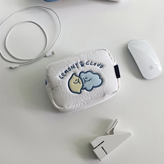 [second morning] lemony &amp; cloud pouch