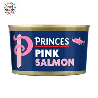 Princes Wild Pacific Pink Salmon 213g ปรินซ์ ไวด์ แปซิฟิก พิ้งค์ แซลมอน 213กรัม