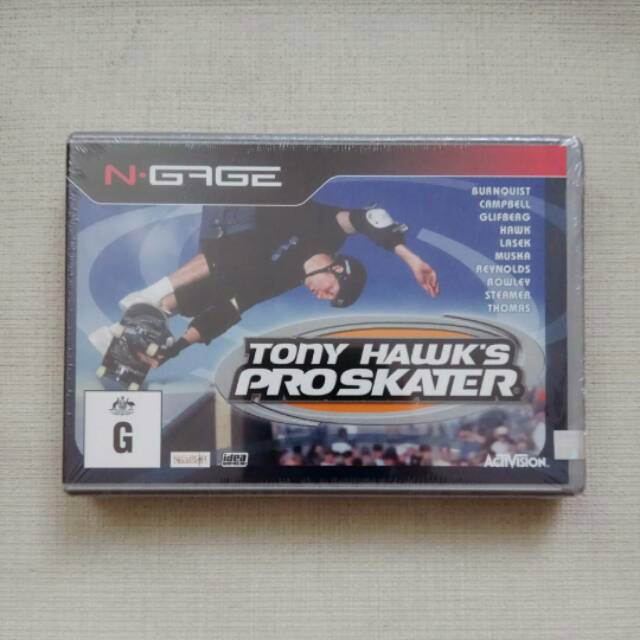 การ์ดเกม N-Gage QD & N-Gage Classic Tony Hawk ต้นฉบับ