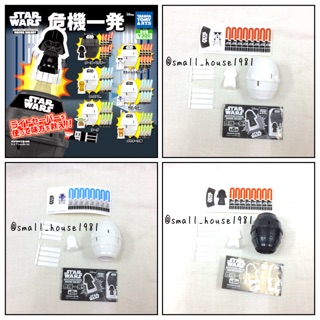 กาชาปอง ขายแยก มินิโจรสลัดเสียบถัง ver. Star Wars