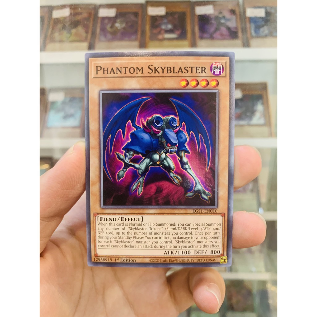 การ์ดยูกิโอ! รหัส EGS1-EN010 - Phantom Skyblaster - Common - รุ่นที่ 1
