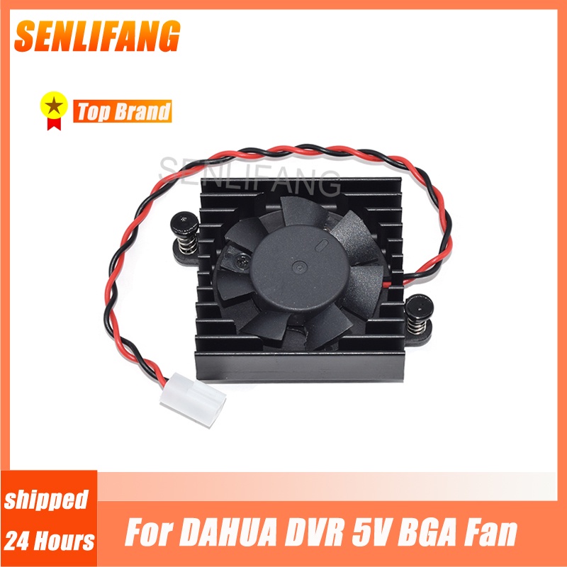 ใหม่ฮีทซิงค์และพัดลม Dahua DVR HDCVI กล้องสําหรับ DAHUA DVR 5V BGA ชิปเซ็ตพัดลม 2 สาย Cooler พัดลมระ