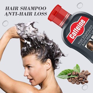 Caffeine Hair shampoo Anti hair แชมพูบำรุงเส้นผมหนังศรีษะลดการหลุดล่วง