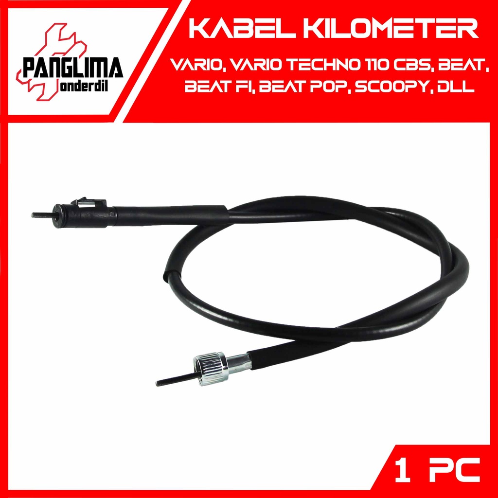 Vario Old-CW & Vario Techno 110 CBS-LED & Beat-คาร์บูเรเตอร์-FI-Pop-eSP & Scoopy-F1 Kilometer Cable-