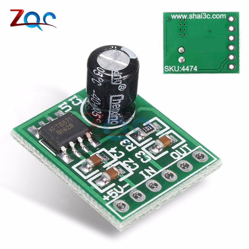 XHM125 XPT8871 Mono Amplifier Board DC 5V 1A 5W Audio Placa