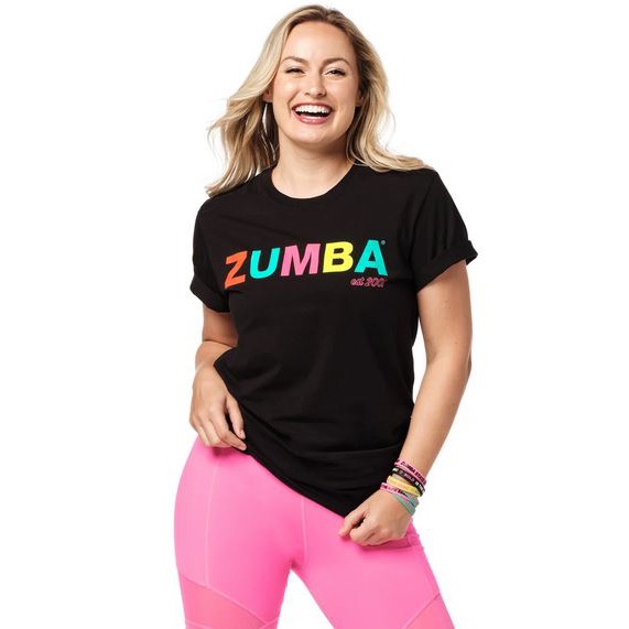 ZUMBA เสื้อยืด/ ผู้หญิง ZUMBA TOPS/ZUMBA JACKETS / ZUMBA เสื้อยืด / ผู้หญิง GYMNASTIC เสื้อผ้า / ZUM