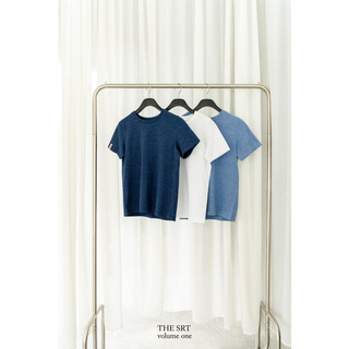 SIRINTRA The SRT X1 TBL01 Super Soft T-Shirt เสื้อยืดคอกลม ทรงตรง แขนสั้น สัมผัสนุ่มสบายผิว