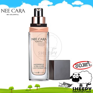 Nee cara ครีมรองพื้น Waterproof ultra cover liquid Foundation N589