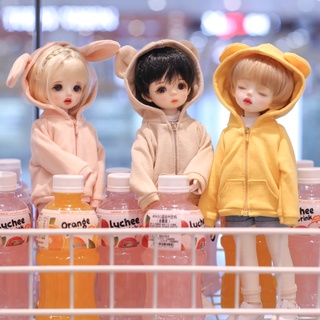 Tl【ชุดตุ๊กตา 1/6】เสื้อแจ็กเก็ตคาร์ดิแกน มีฮู้ด 1/6 BJD 1/6 สําหรับตุ๊กตา yosd