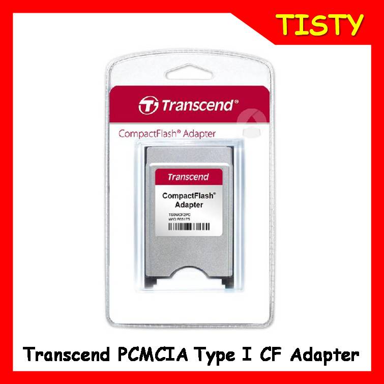 Transcend​ CompactFlash Type I CF Card Adapter  68 pin PCMCIA