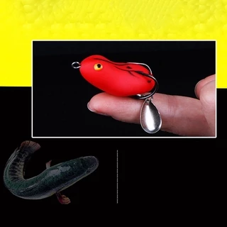 tokushima เหยื่อตกปลา sawa d Soft frog Soft Plastic Lure เหยื่อปลอมตกปลา เหยื่อปลา ตกปลาช่อน ปลอม เหยือตกปลา Top Water Lure ตกปลานิล ตะขอ exp Soft frog ตกปลา รอกตีปลอม 4.5cm/7g 5cm/9g อุปกรณ์ปลา