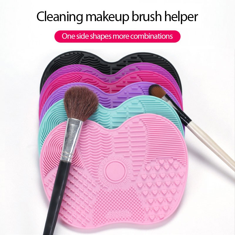 เสียงเบสบอลSilicone Cosmetic Brush Cleaner ad Eyeshadow Blush