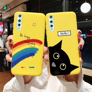 เคสโทรศัพท์ซิลิโคน แบบนิ่ม ลายแมวน่ารัก สีรุ้ง สําหรับ Vivo S1 2019 1907 S1